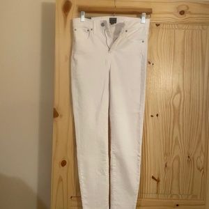 J Crew Skinny Jeans White - with tags
